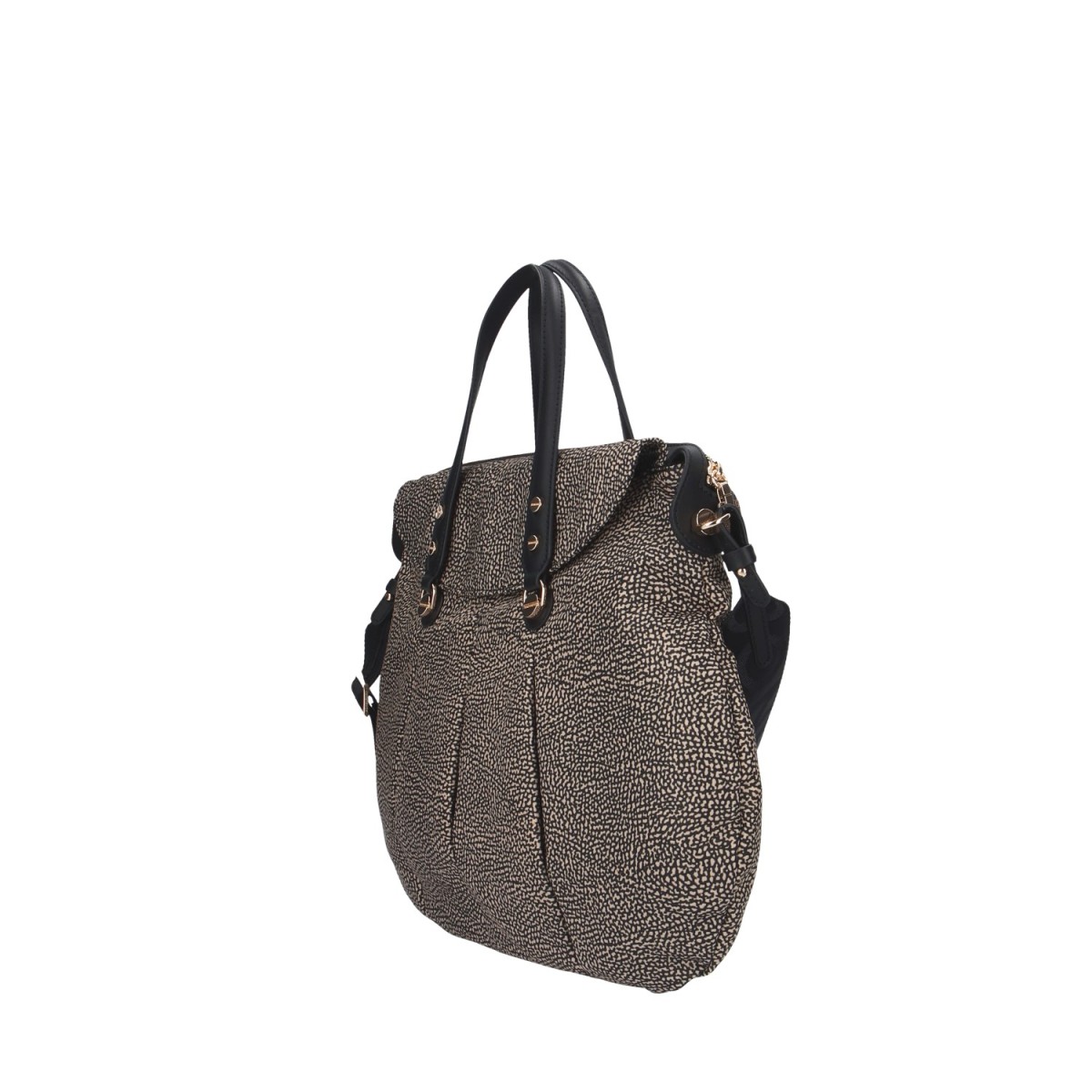 Borbonese Borsa a mano Naturale/nero 933078