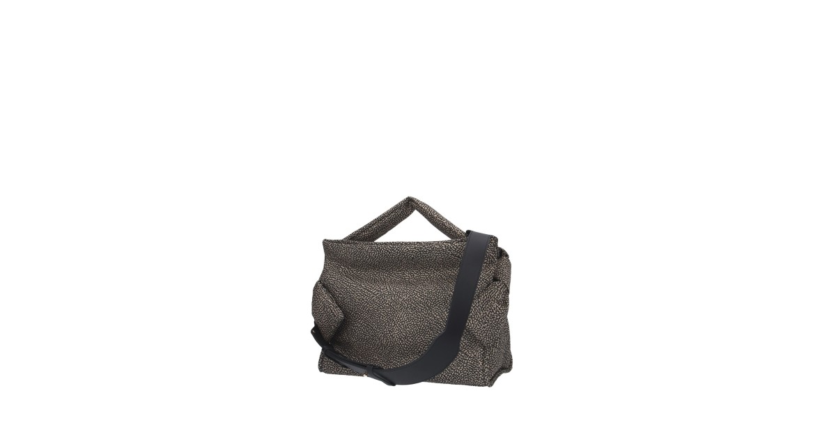 Borbonese Borsa a mano Naturale/nero 933491