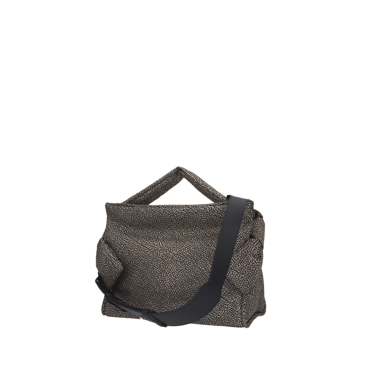 Borbonese Borsa a mano Naturale/nero 933491