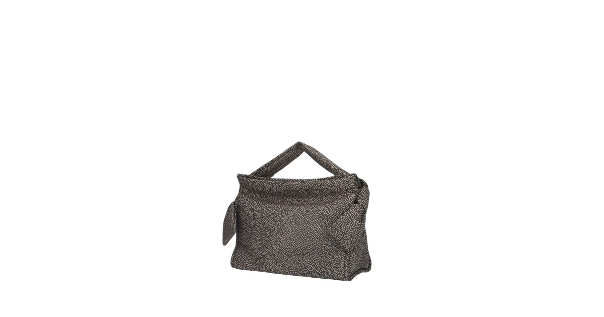 Borbonese Borsa a mano Naturale/nero 933491