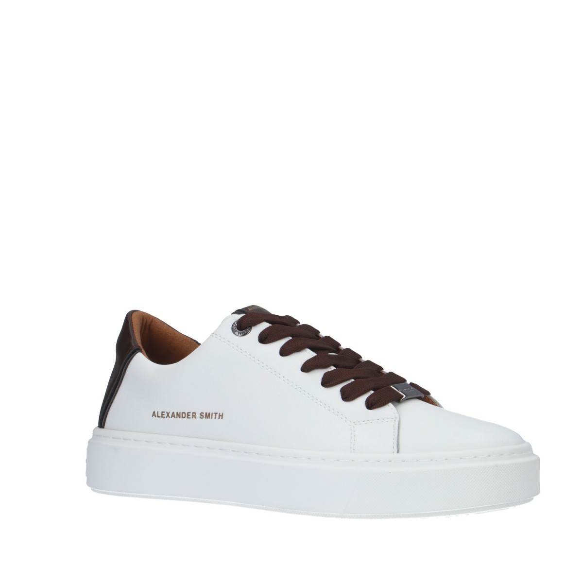 Alexander smith Sneaker Bianco/marrone Gomma LDM-9010-WDB