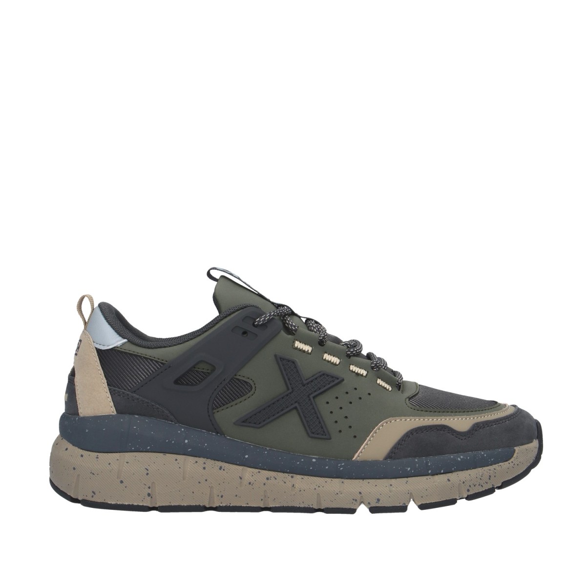 Munich Sneaker Verde militare/blu Gomma 4175018