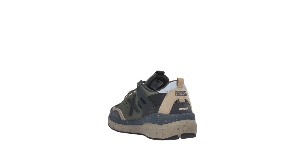 Munich Sneaker Verde militare/blu Gomma 4175018