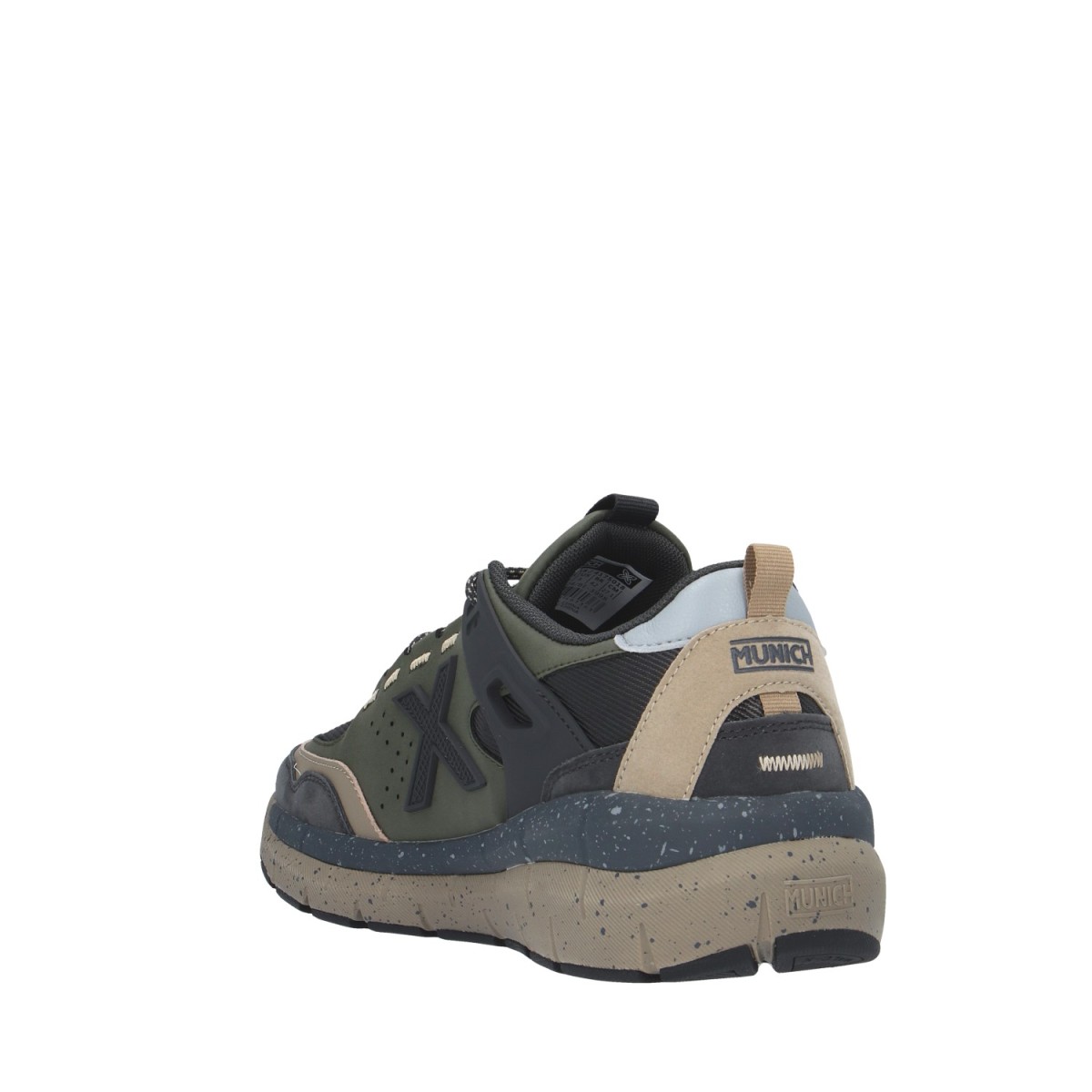 Munich Sneaker Verde militare/blu Gomma 4175018