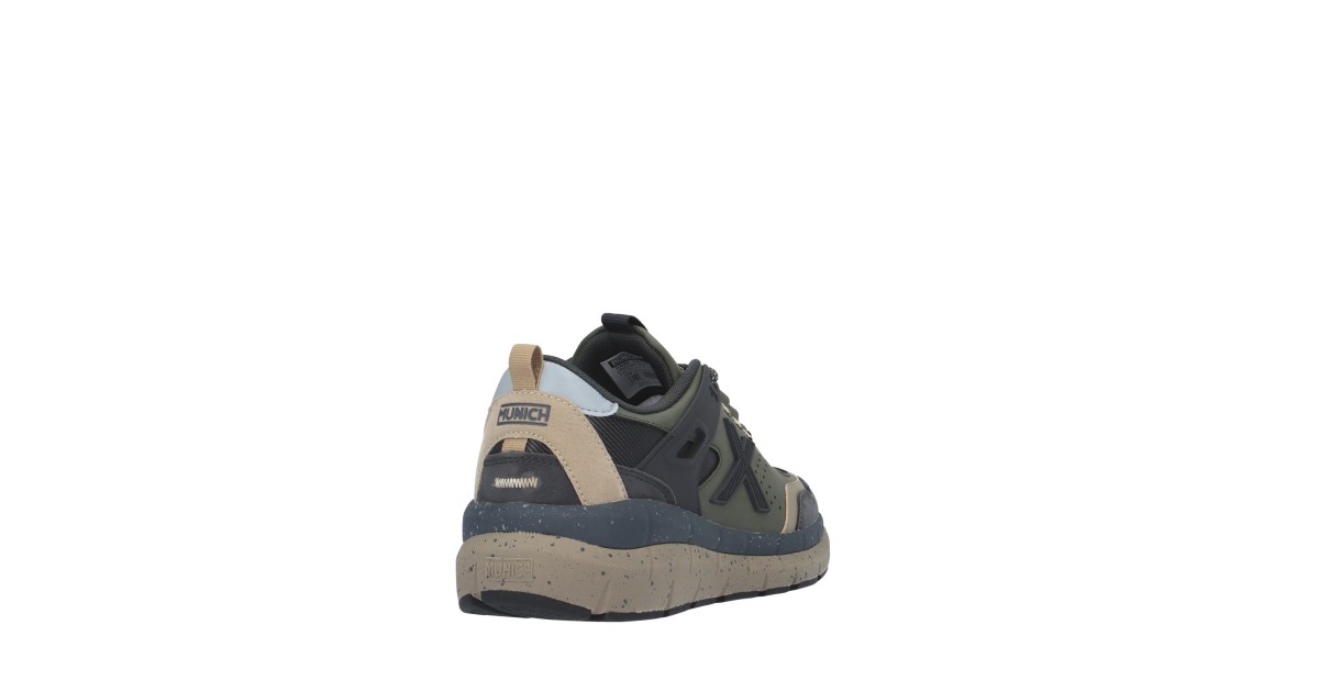 Munich Sneaker Verde militare/blu Gomma 4175018