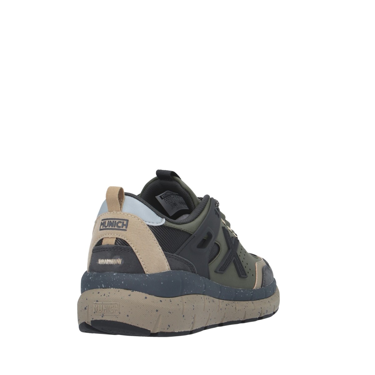 Munich Sneaker Verde militare/blu Gomma 4175018