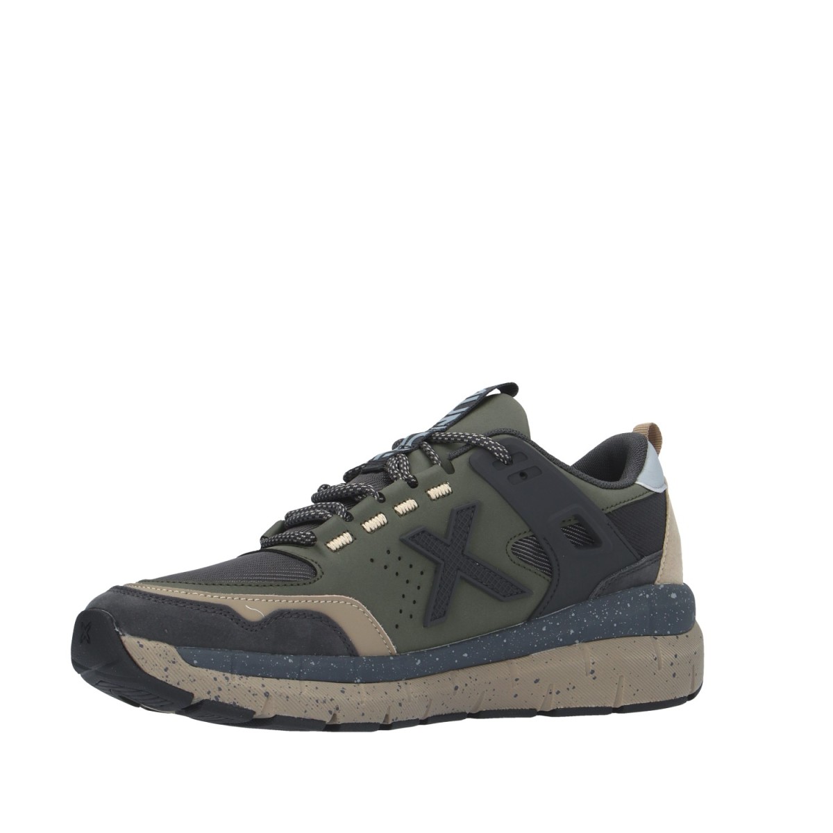 Munich Sneaker Verde militare/blu Gomma 4175018