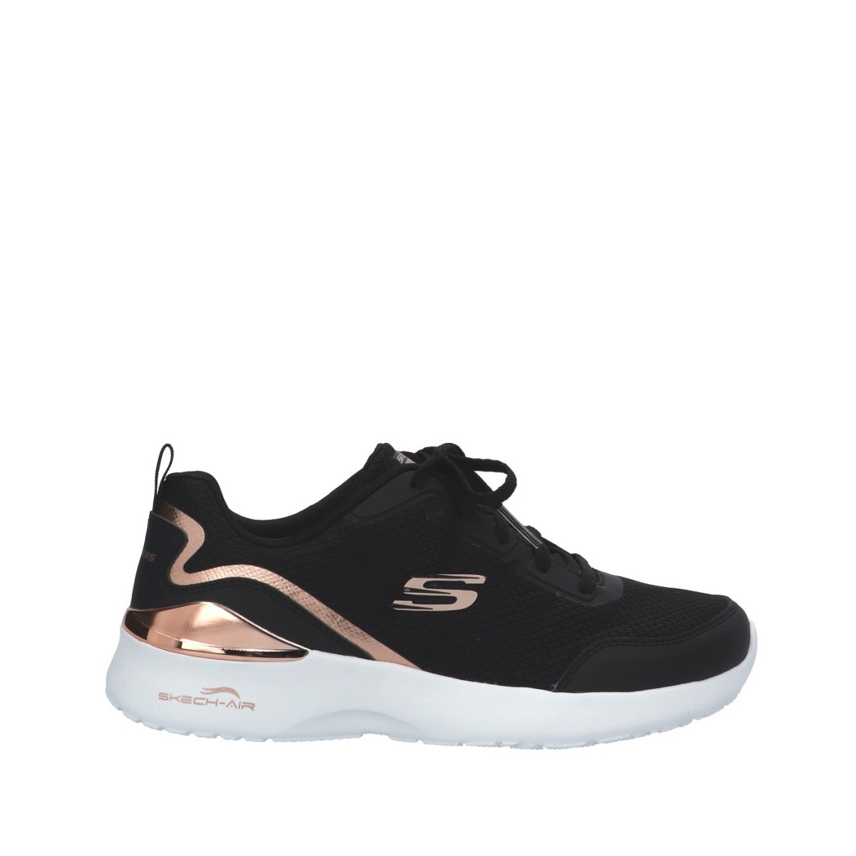 Skechers Sneaker Nero/rose gold Gomma 149660