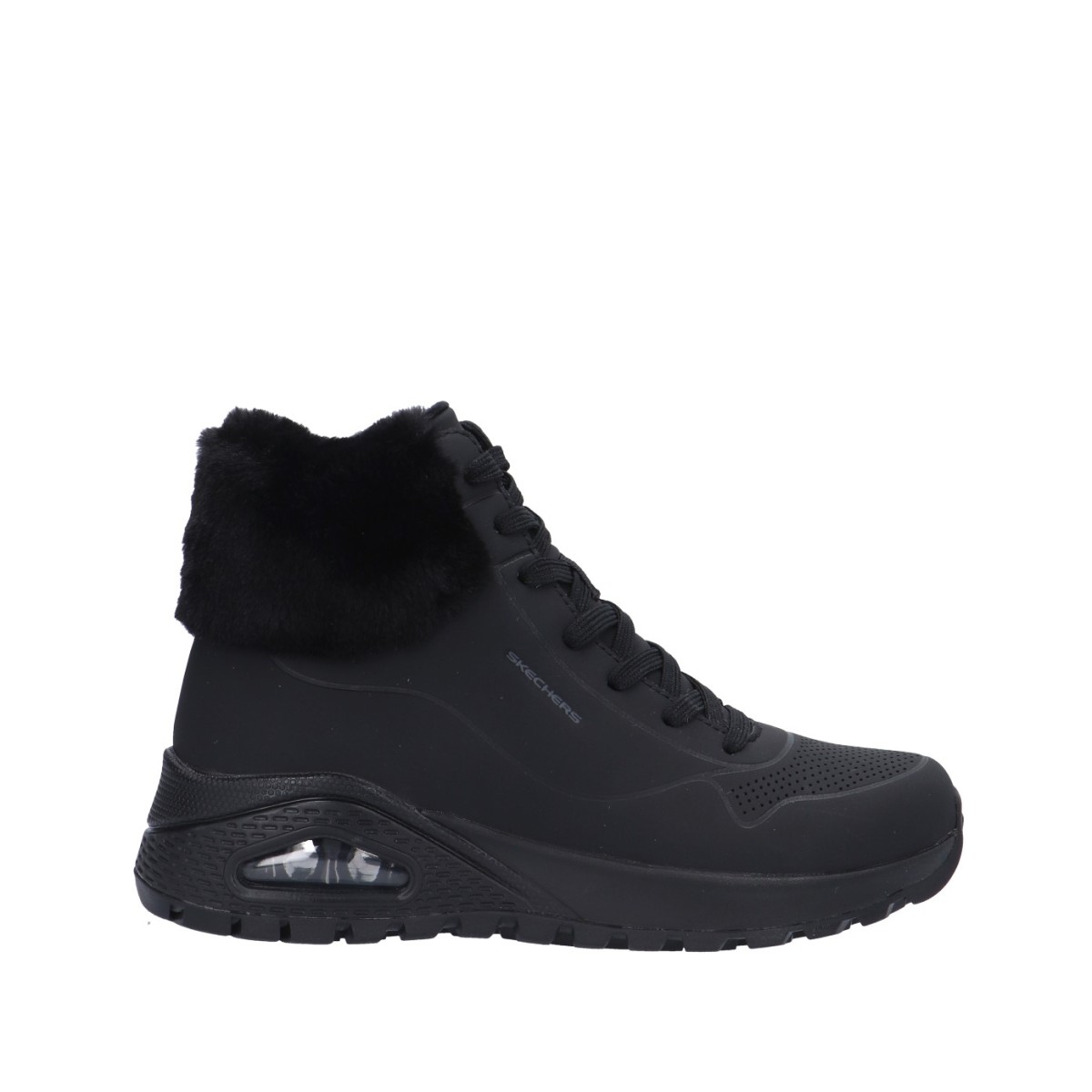 Skechers Sneaker alta Nero Gomma 167274