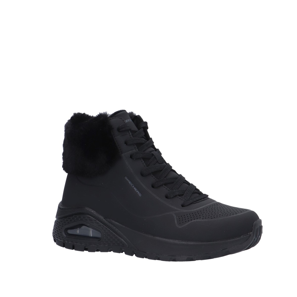 Skechers Sneaker alta Nero Gomma 167274