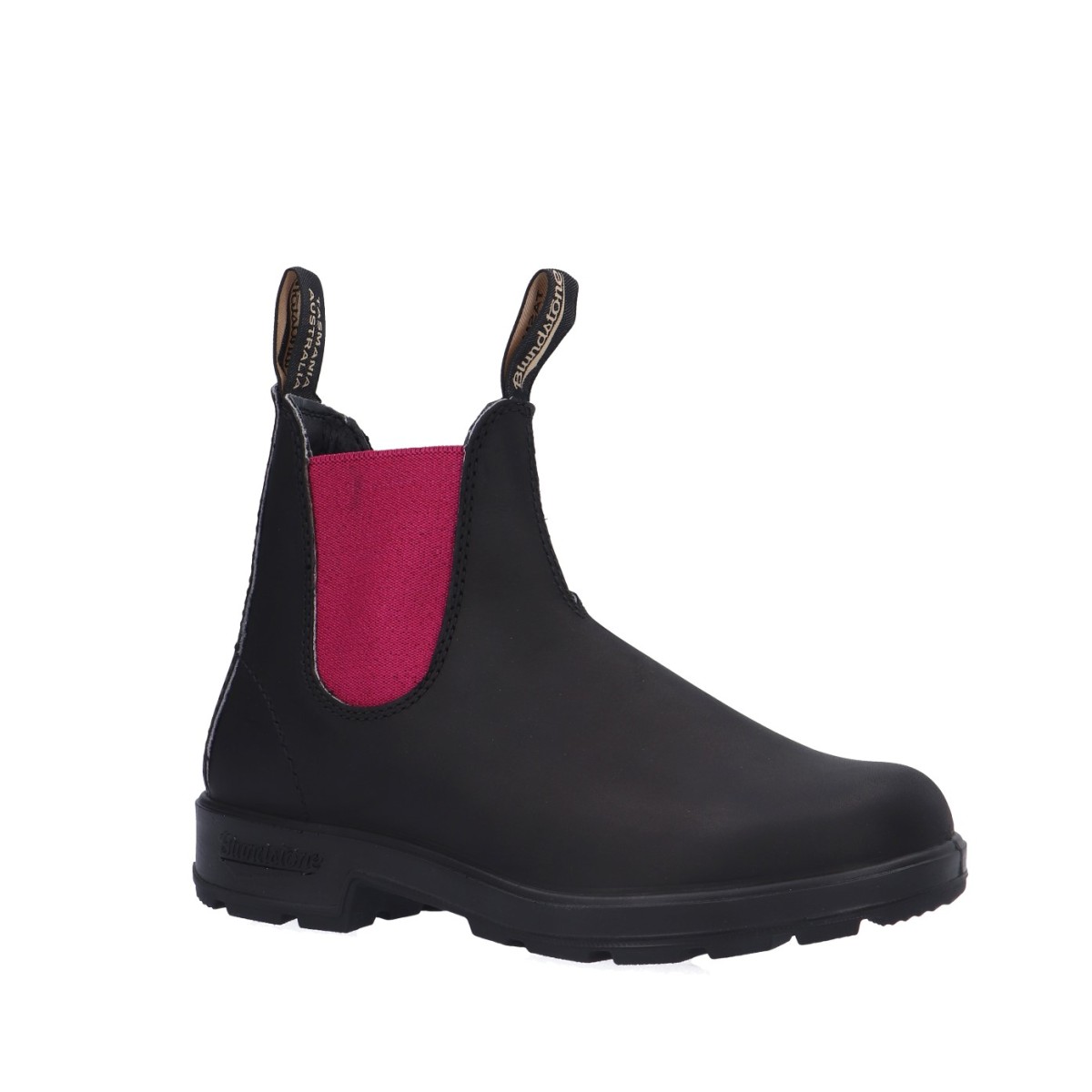 Blundstone Stivaletto Nero/fucsia Gomma 2208