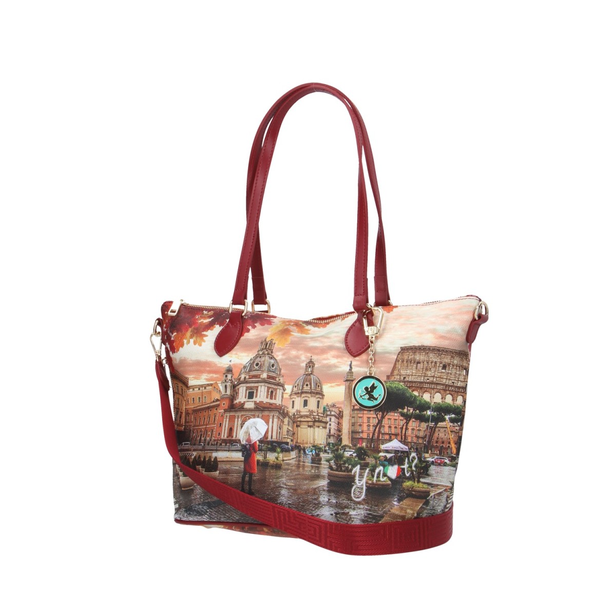 Ynot? Shopping Rome raining Yes-bag YES-396F5