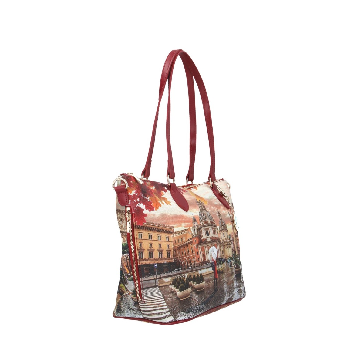 Ynot? Shopping Rome raining Yes-bag YES-396F5