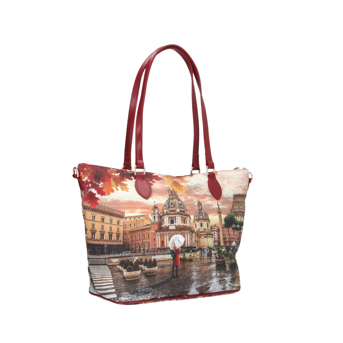 Ynot? Shopping Rome raining Yes-bag YES-396F5