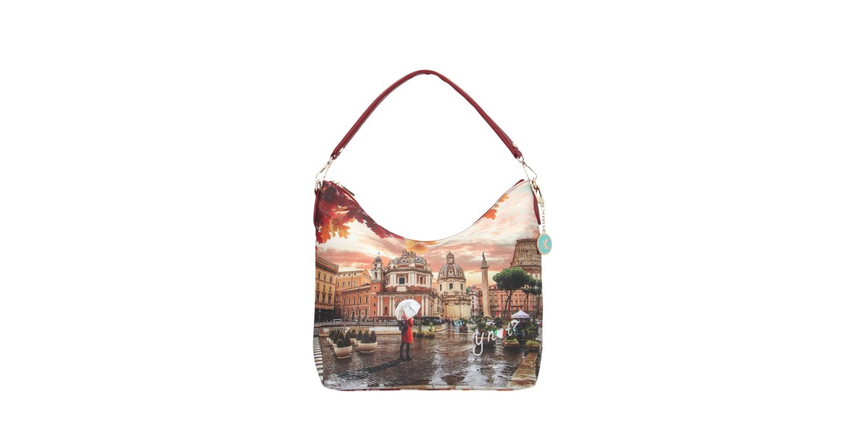 Ynot? Borsa a spalla Rome raining Yes-bag YES-618F5