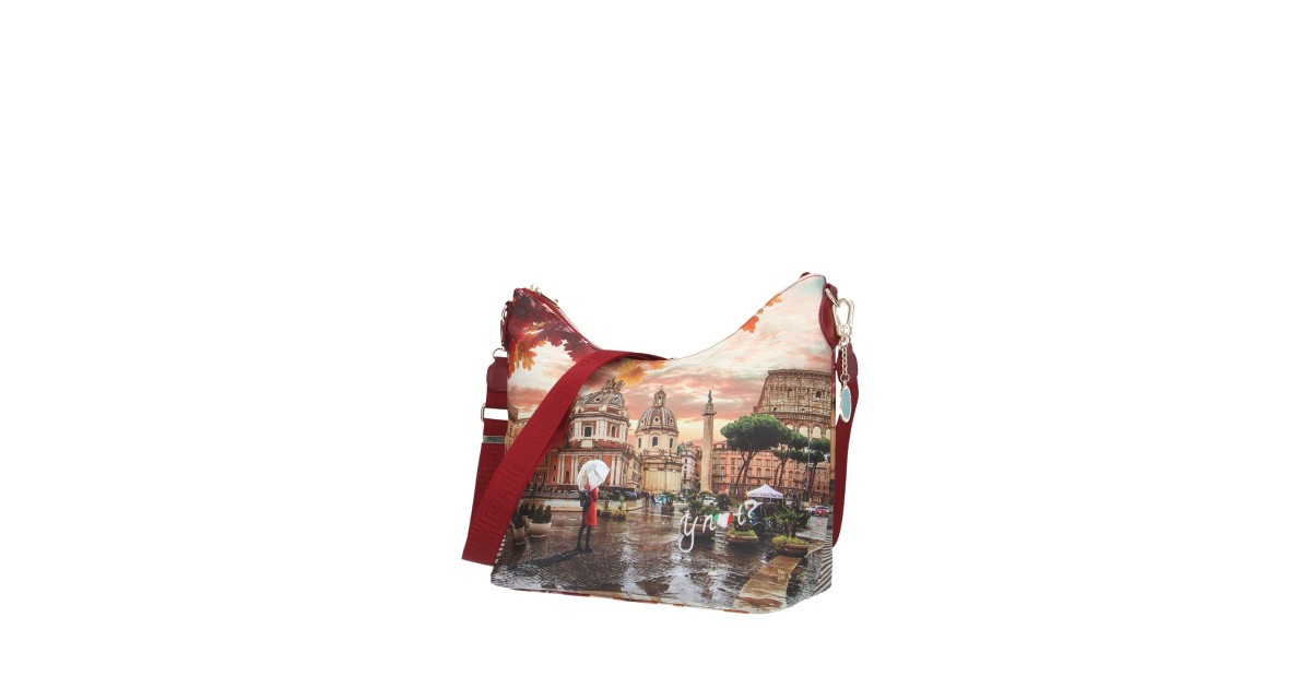 Ynot? Borsa a spalla Rome raining Yes-bag YES-618F5