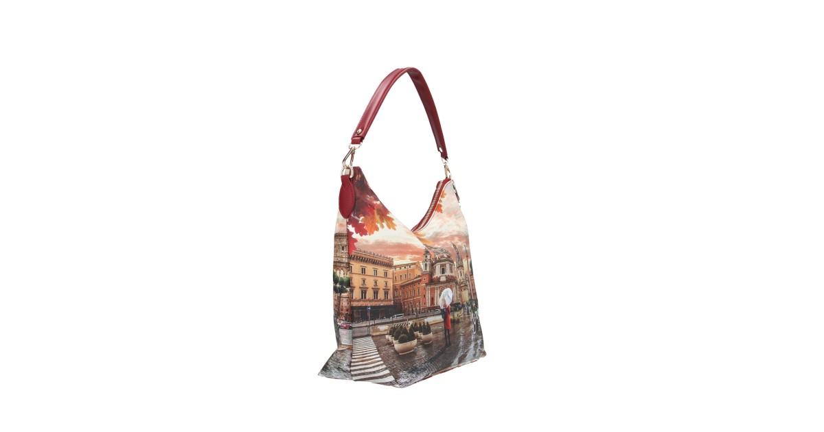 Ynot? Borsa a spalla Rome raining Yes-bag YES-618F5