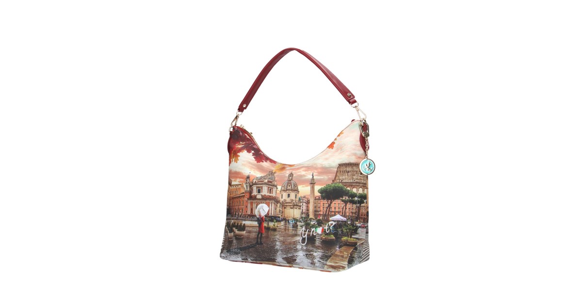 Ynot? Borsa a spalla Rome raining Yes-bag YES-618F5