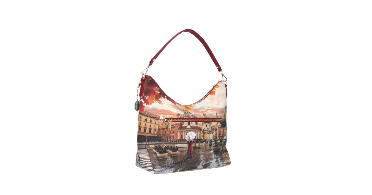 Ynot? Borsa a spalla Rome raining Yes-bag YES-618F5