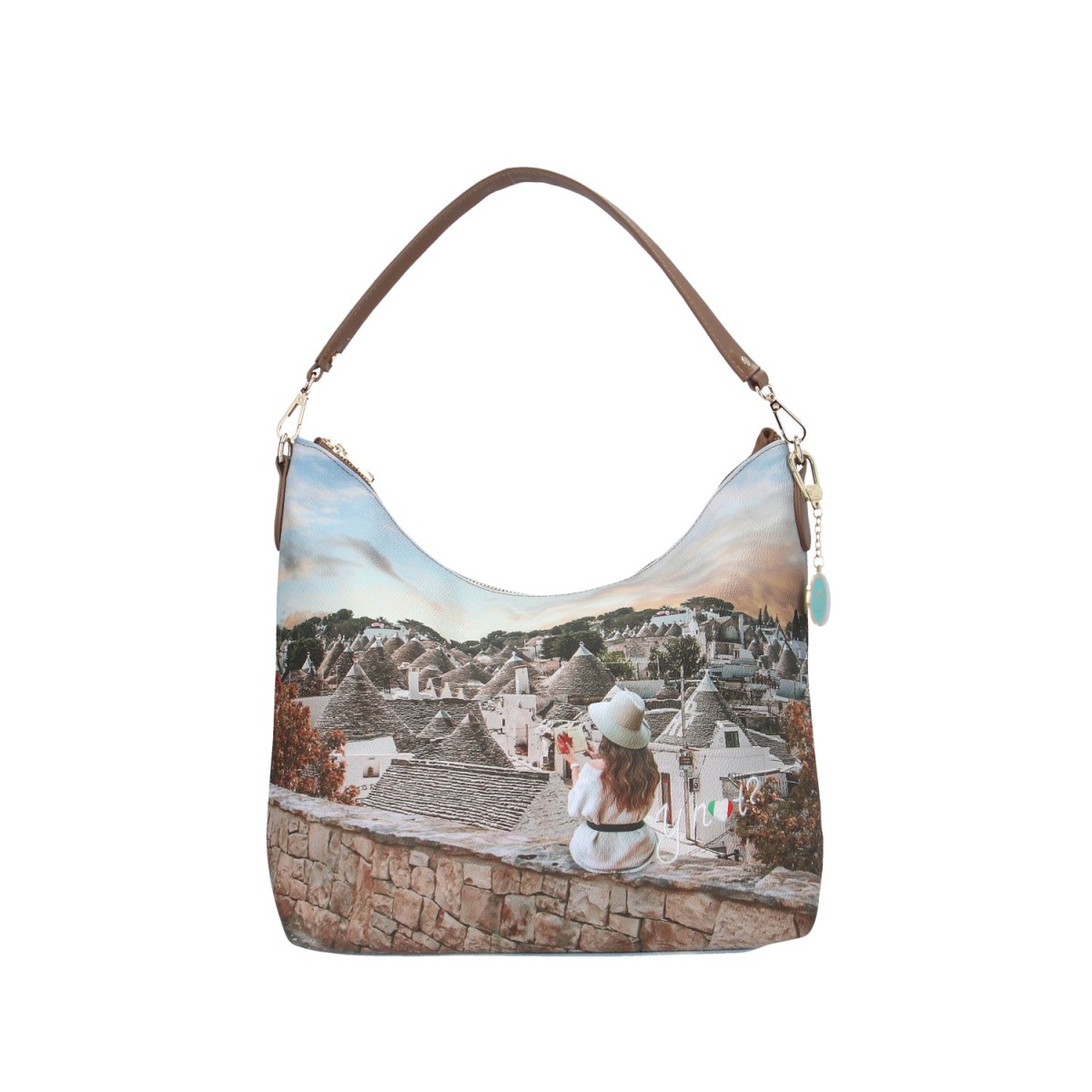 Ynot? Borsa a spalla Romantic trulli Yes-bag YES-618F5