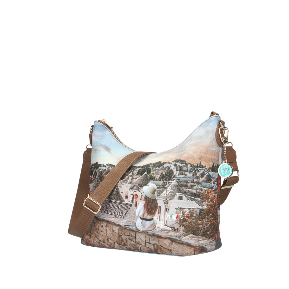 Ynot? Borsa a spalla Romantic trulli Yes-bag YES-618F5