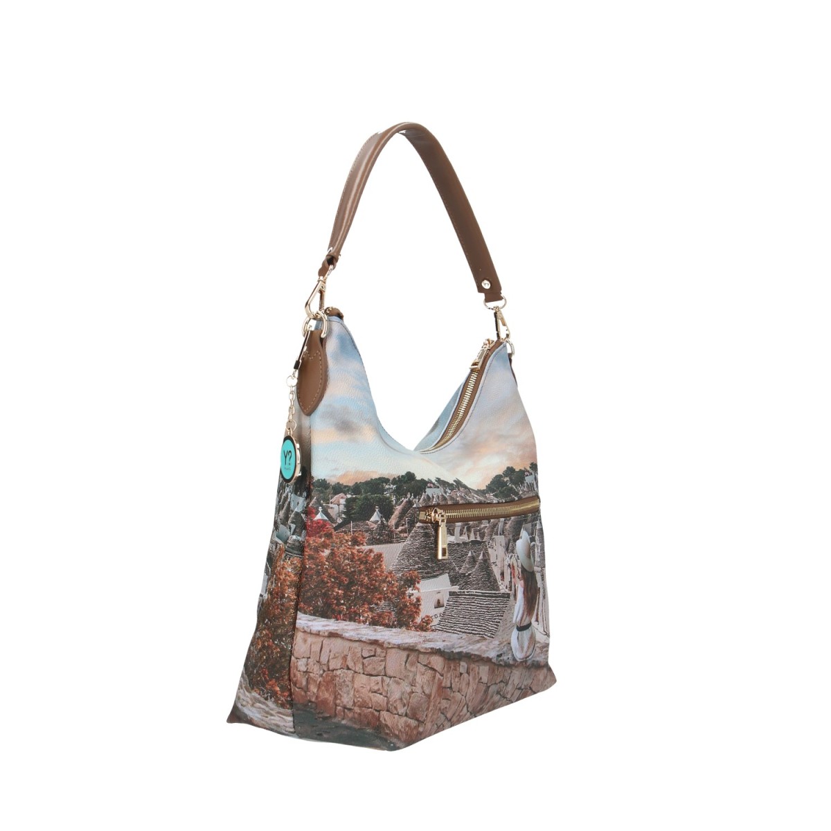 Ynot? Borsa a spalla Romantic trulli Yes-bag YES-618F5