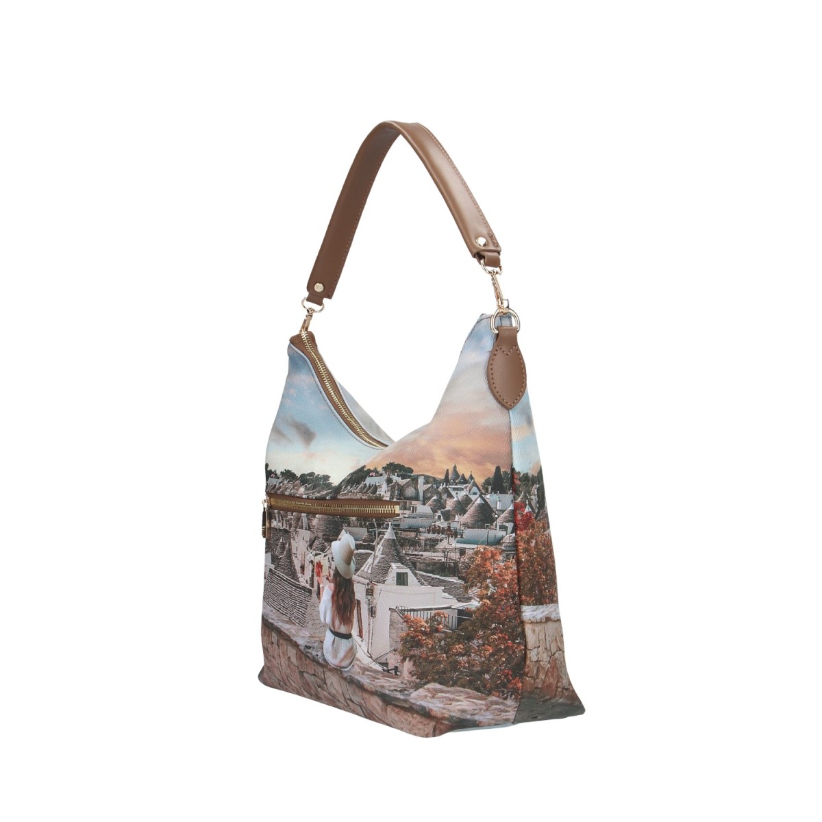 Ynot? Borsa a spalla Romantic trulli Yes-bag YES-618F5