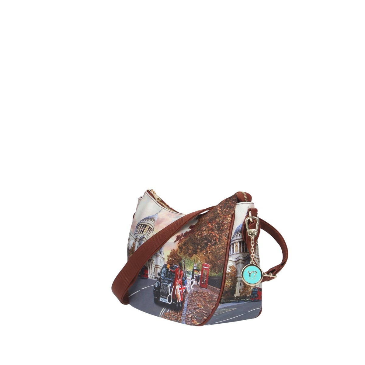 Ynot? Borsa a spalla London tourist Yes-bag YES-628F5