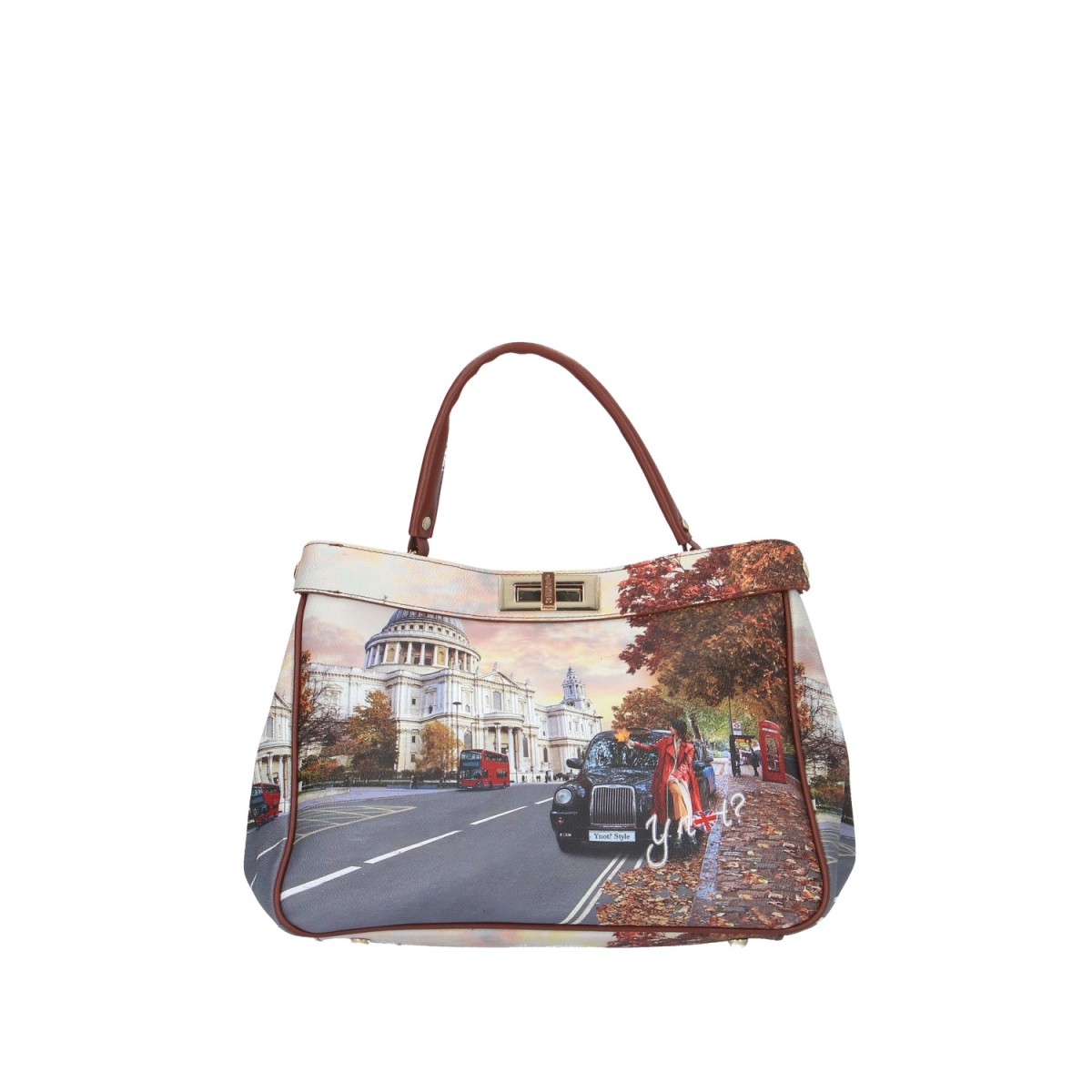 Ynot? Borsa a mano London tourist Yes-bag YES-645F5