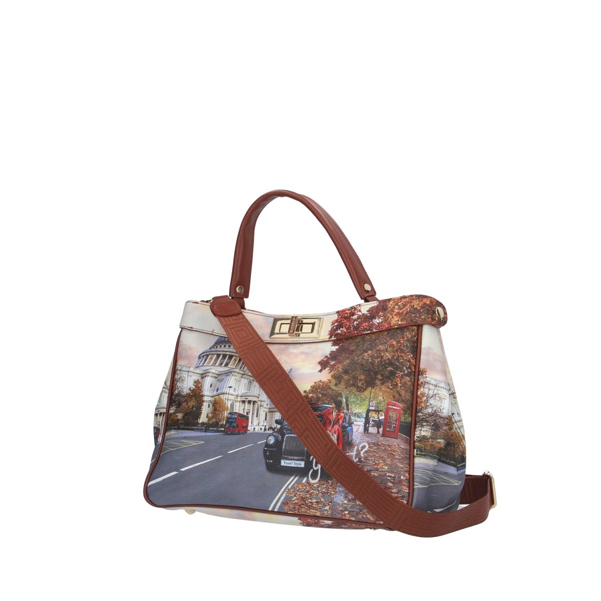 Ynot? Borsa a mano London tourist Yes-bag YES-645F5