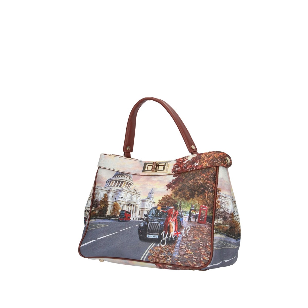 Ynot? Borsa a mano London tourist Yes-bag YES-645F5