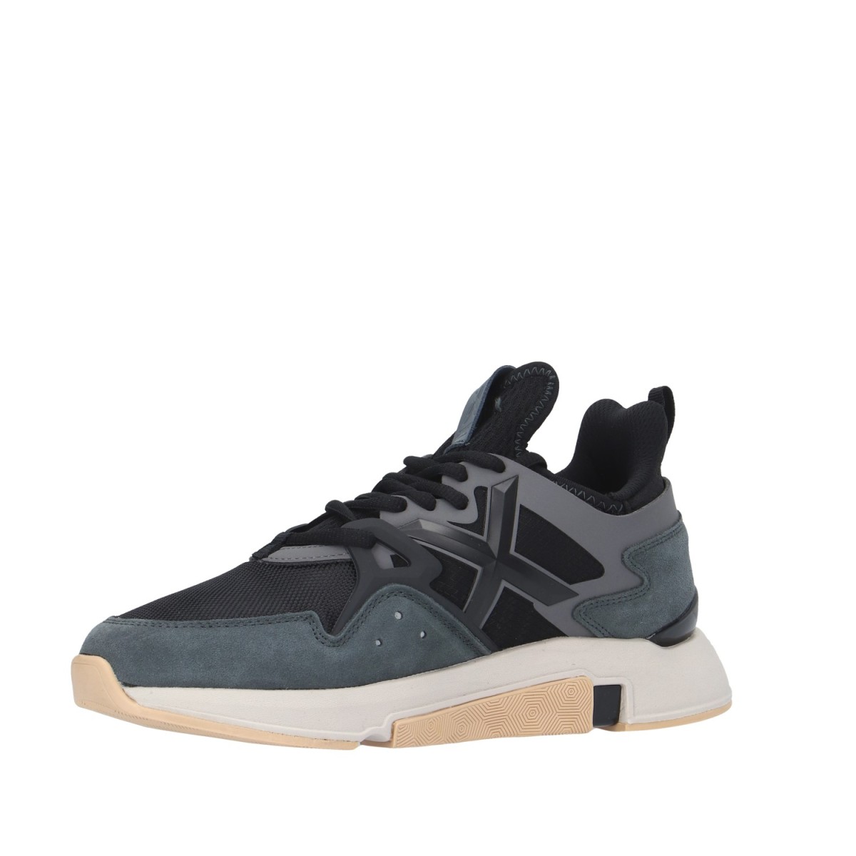 Munich Sneaker Grigio/nero Gomma 4172074