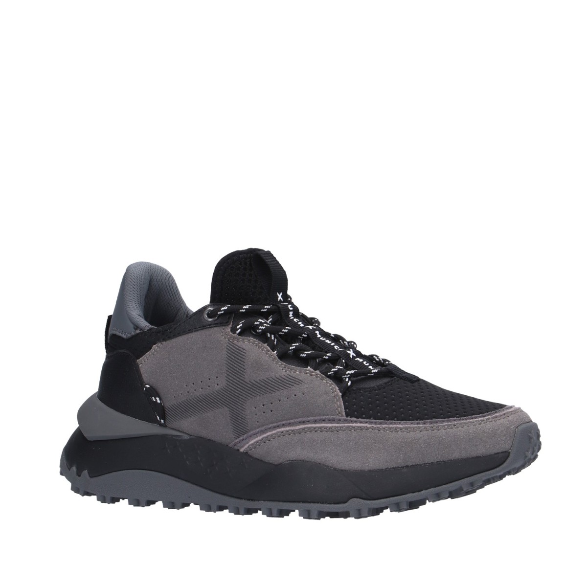 Munich Sneaker Grigio/nero Gomma 8772051