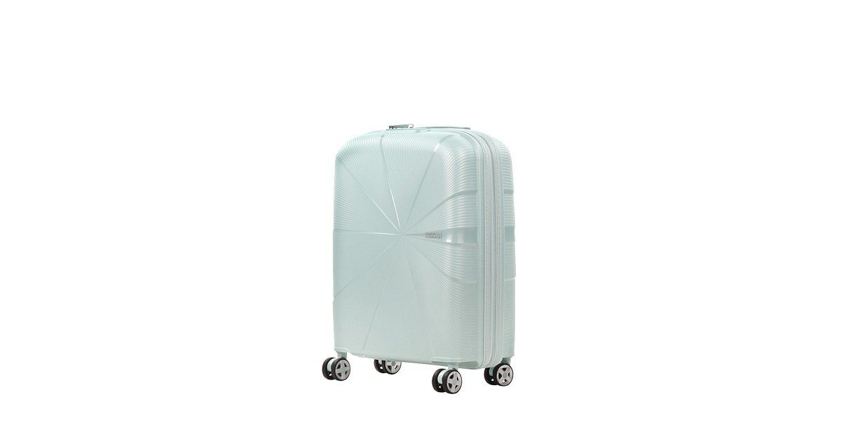 American tourister by samsonite Spinner cabina 4 ruote Metallic surf blue Starvibe MD5*21002