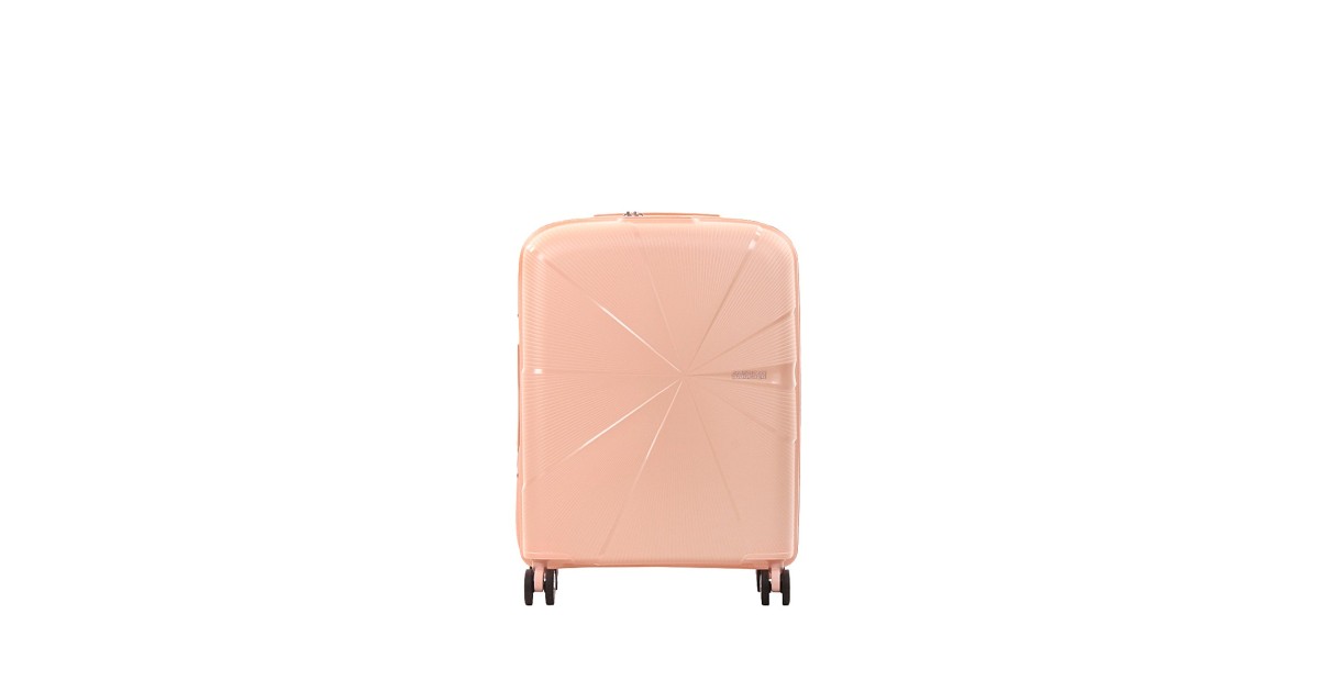 American tourister by samsonite Spinner cabina 4 ruote Metallic peach Starvibe MD5*76002