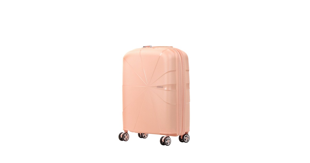 American tourister by samsonite Spinner cabina 4 ruote Metallic peach Starvibe MD5*76002