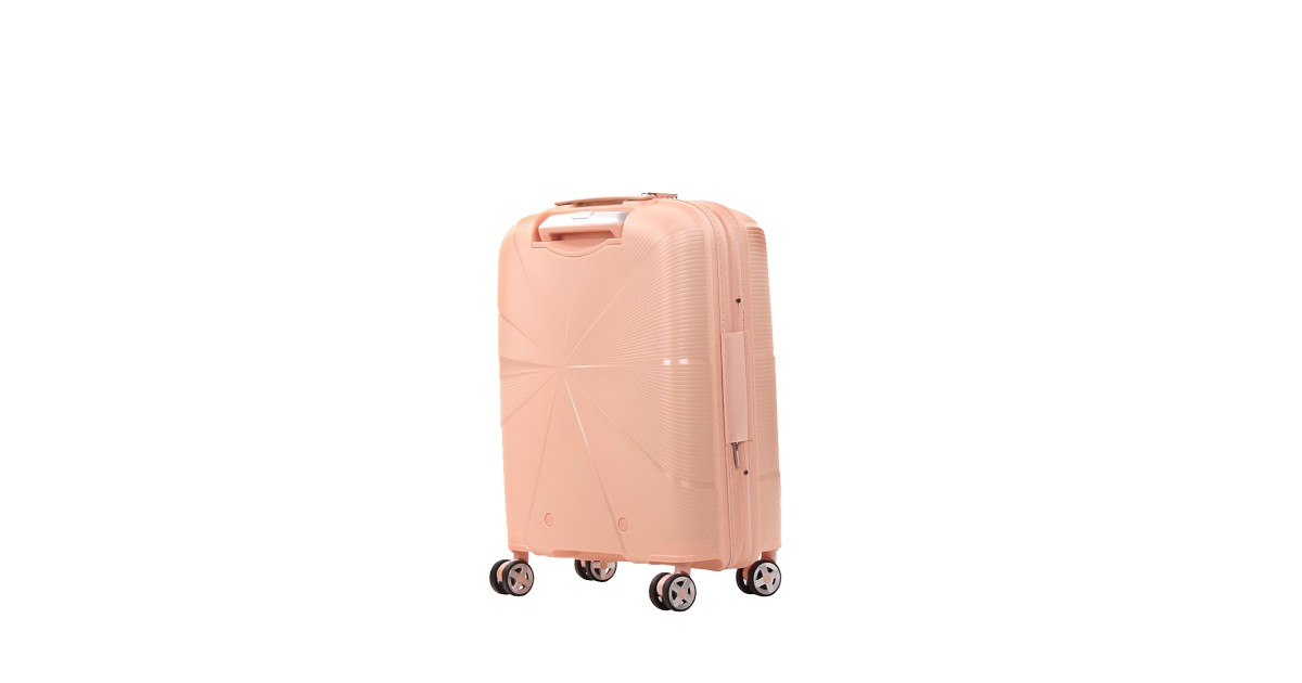 American tourister by samsonite Spinner cabina 4 ruote Metallic peach Starvibe MD5*76002