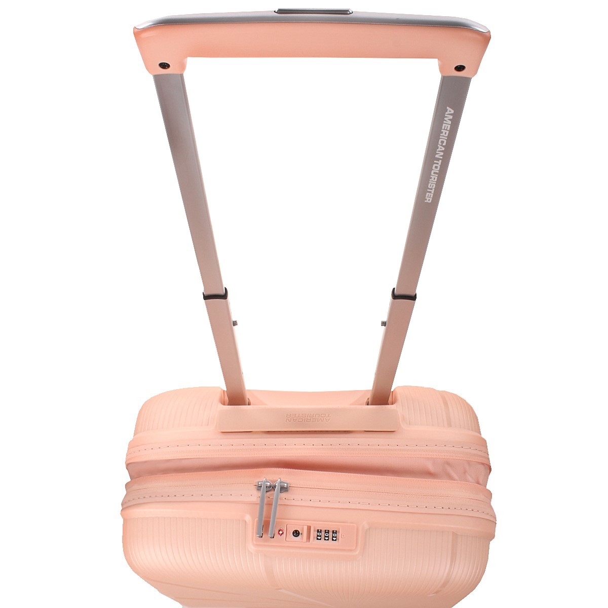 American tourister by samsonite Spinner cabina 4 ruote Metallic peach Starvibe MD5*76002