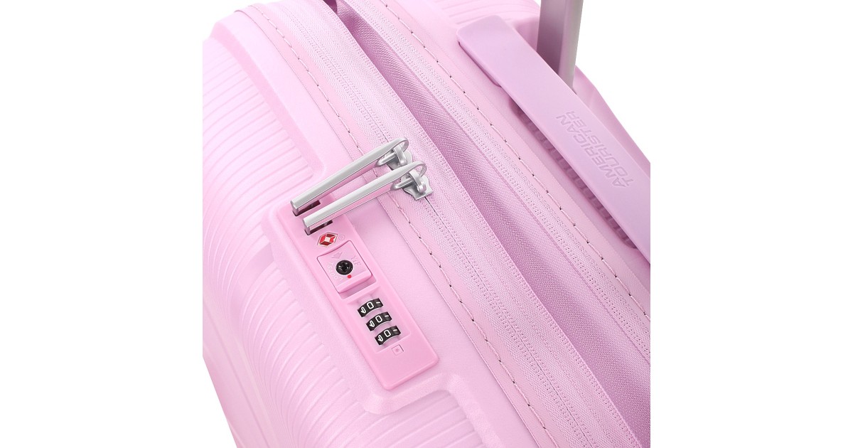 American tourister by samsonite Spinner cabina 4 ruote Metallic pastel lavender Starvibe MD5*91002