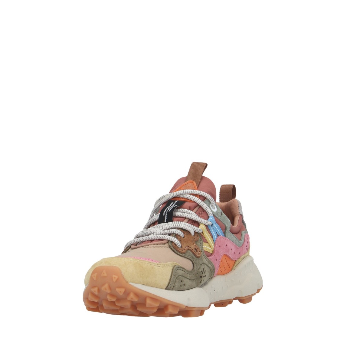 Flower mountain Sneaker Crema/taupe Gomma YAMANO 3