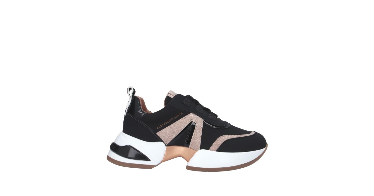 Alexander smith Sneaker Nero/cipria Gomma MBW-1159-BCP