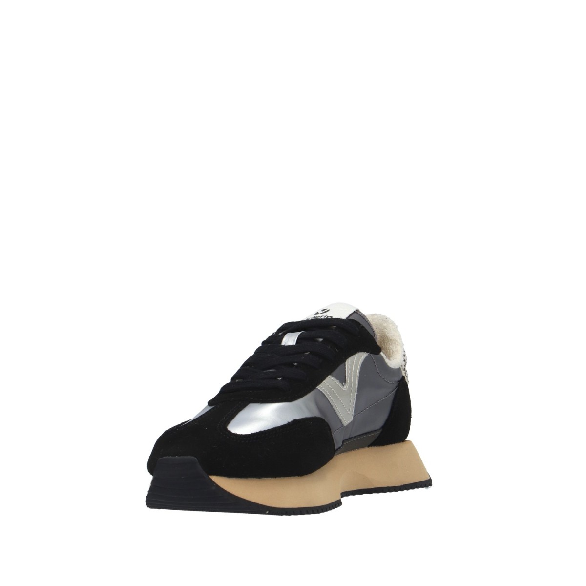 Victoria Sneaker Nero Gomma 1134111