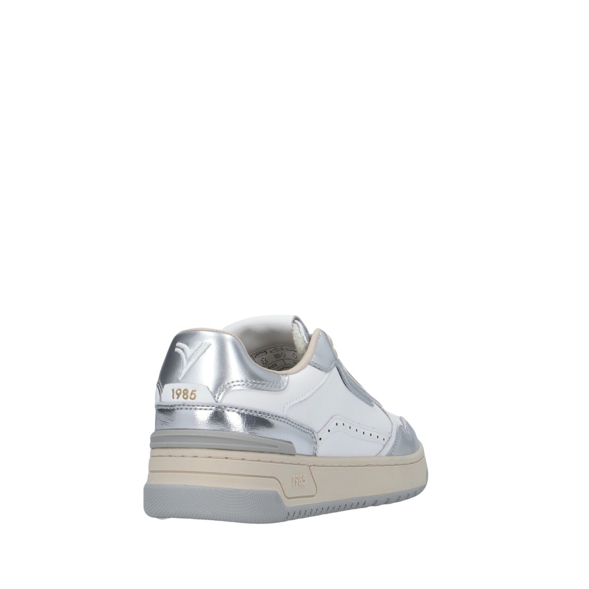 Victoria Sneaker Bianco/argento Gomma 8800121