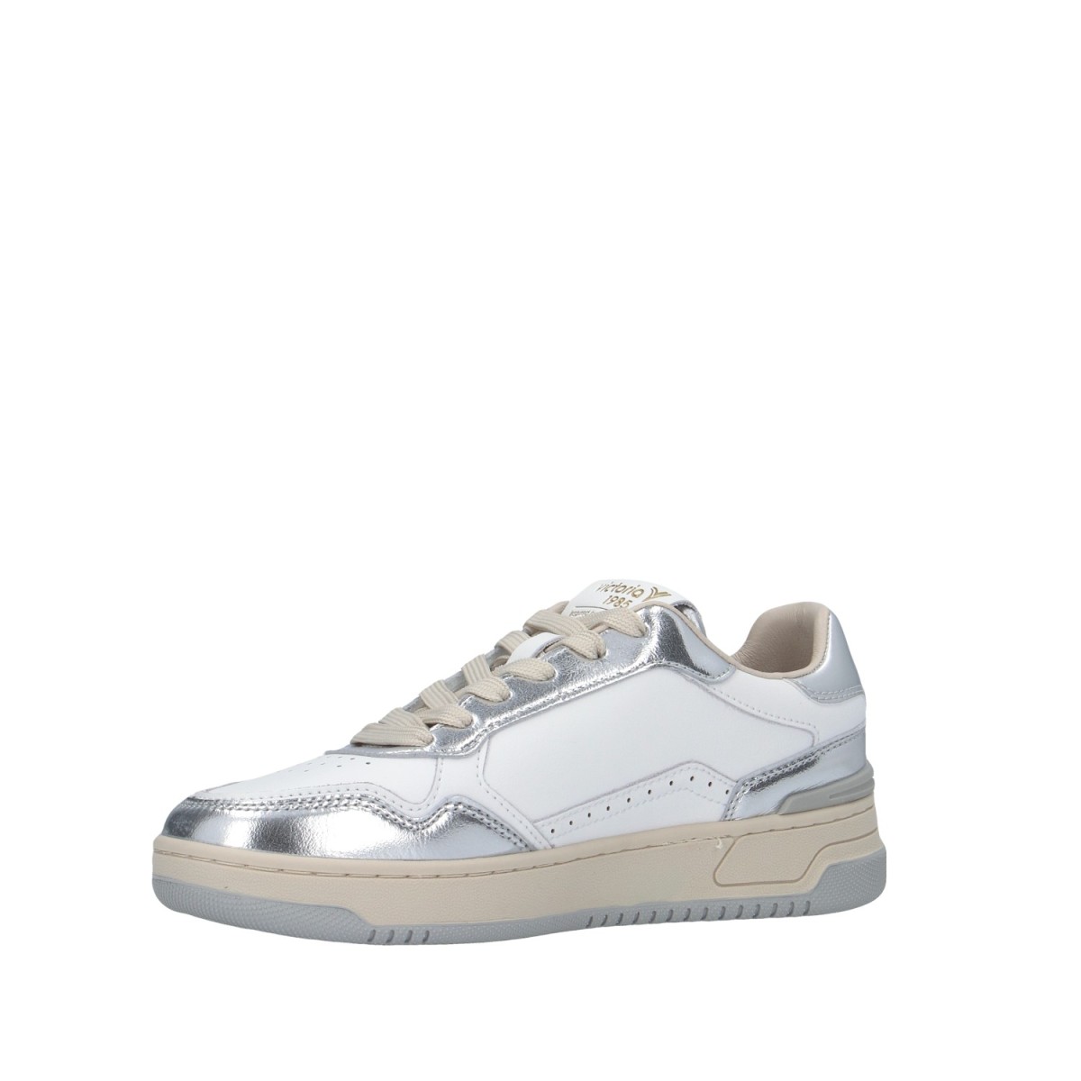 Victoria Sneaker Bianco/argento Gomma 8800121