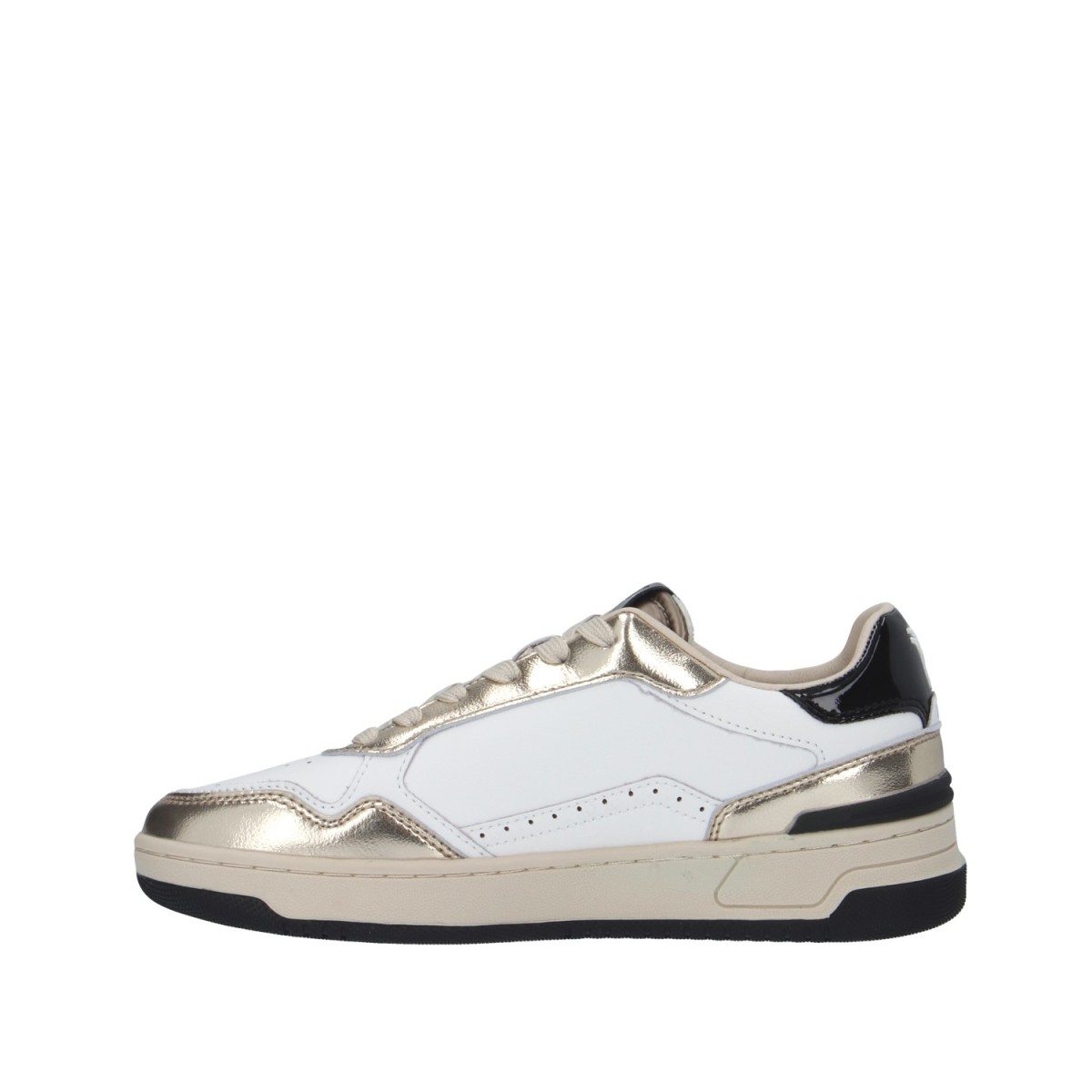 Victoria Sneaker Bianco/oro Gomma 8800121