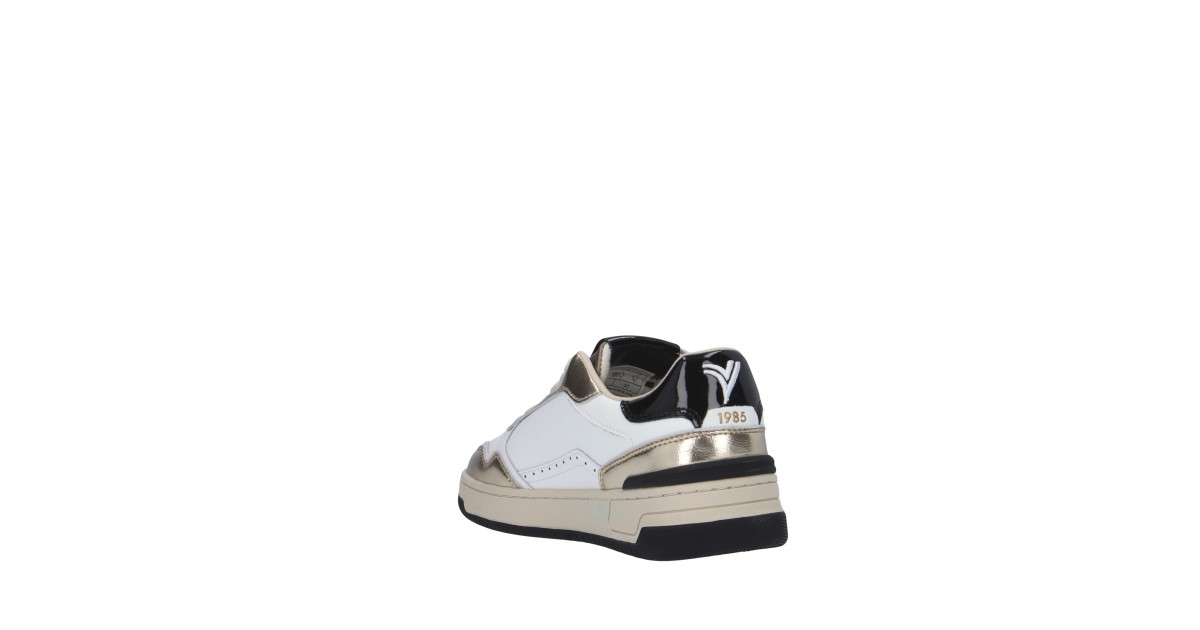 Victoria Sneaker Bianco/oro Gomma 8800121