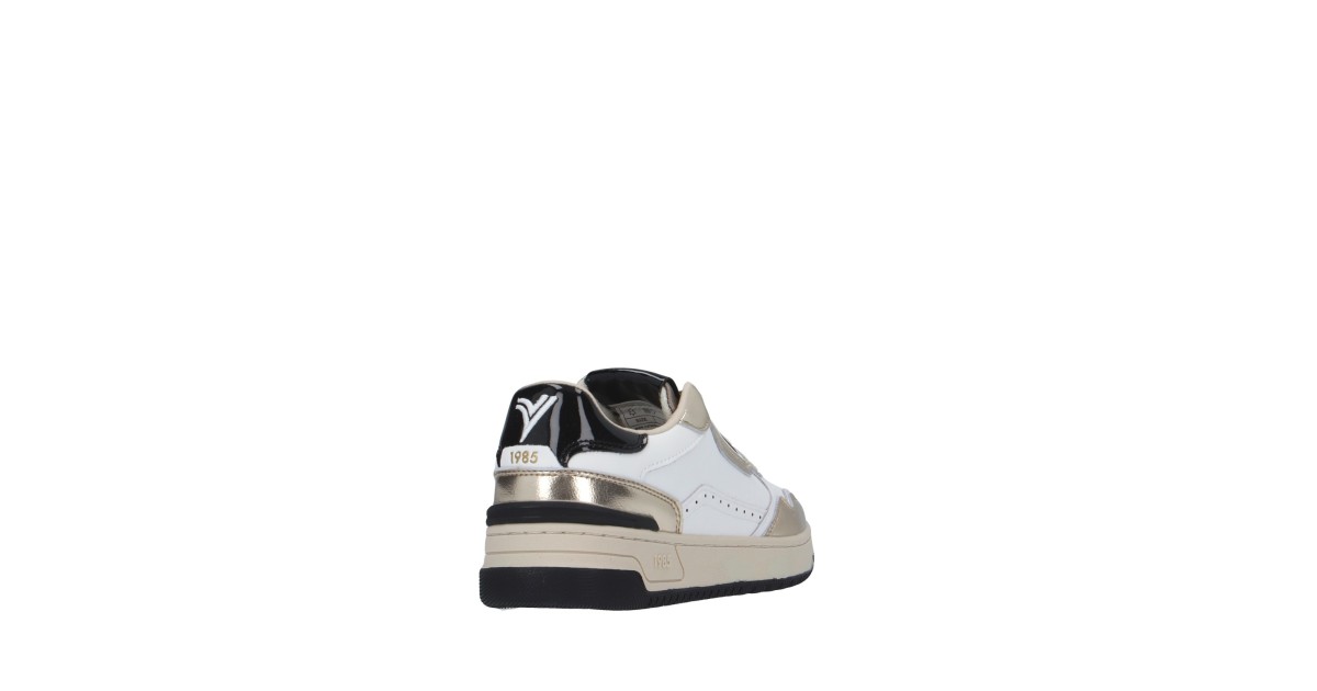 Victoria Sneaker Bianco/oro Gomma 8800121