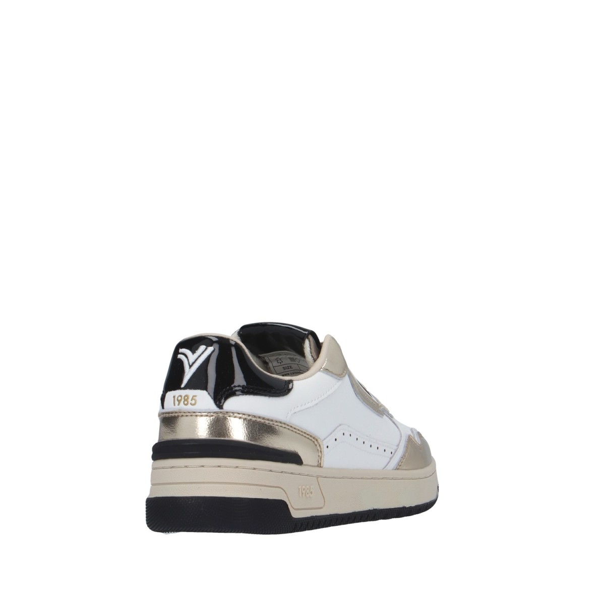 Victoria Sneaker Bianco/oro Gomma 8800121