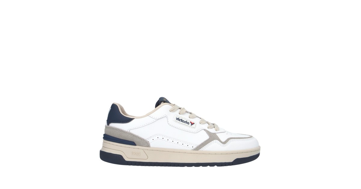 Victoria Sneaker Bianco/blu Gomma 8800119