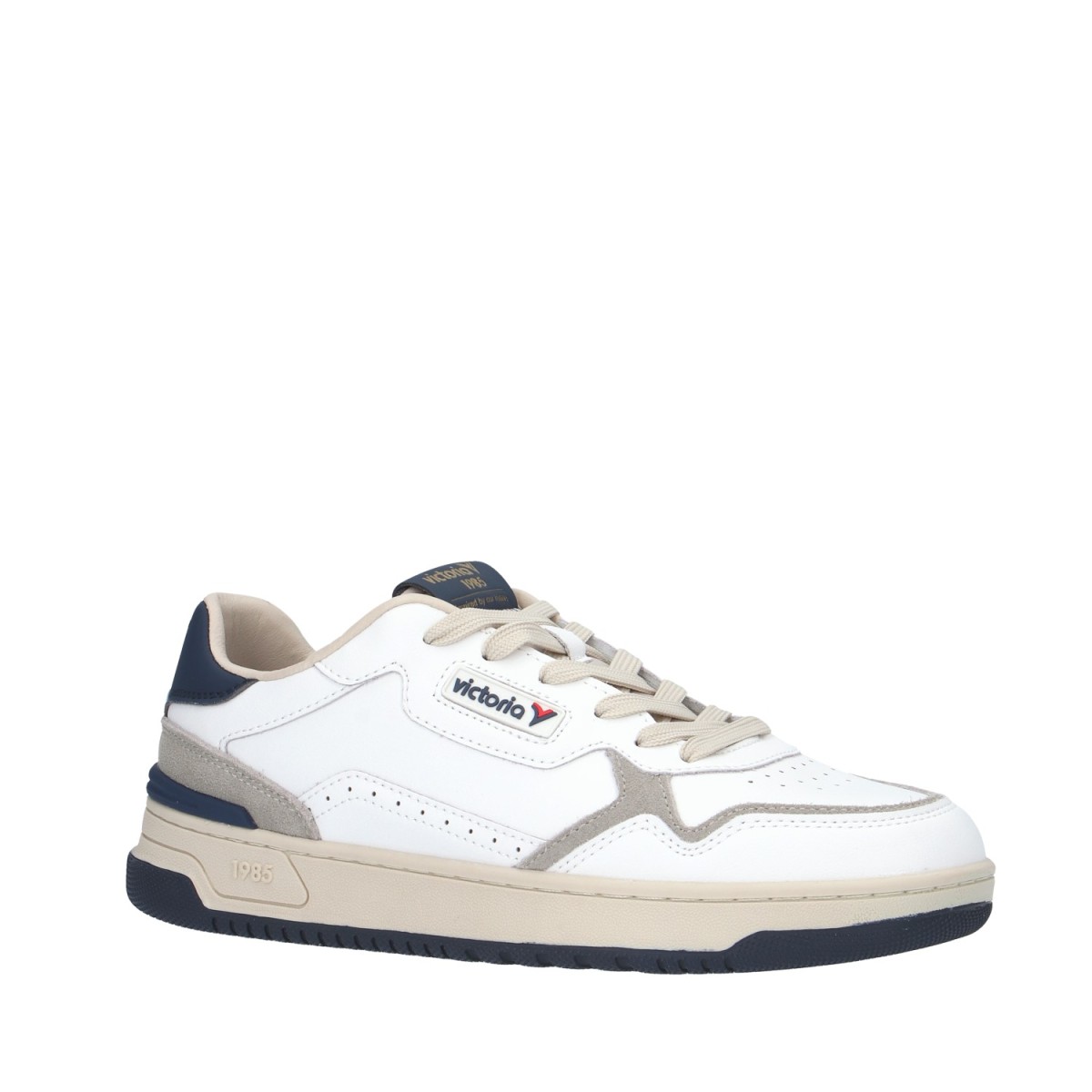 Victoria Sneaker Bianco/blu Gomma 8800119